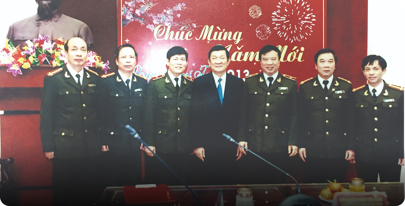 Các đồng chí lãnh đạo Đảng,  Nhà nước đến thăm và làm việc tại Học Viện