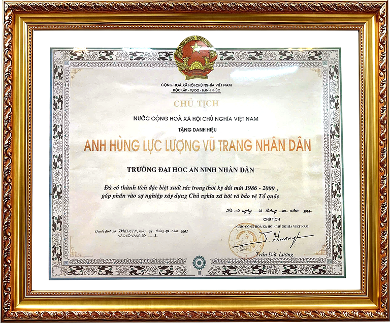 Danh hiệu "Anh hùng lực lượng vũ trang nhân dân thời kỳ đổi mới"