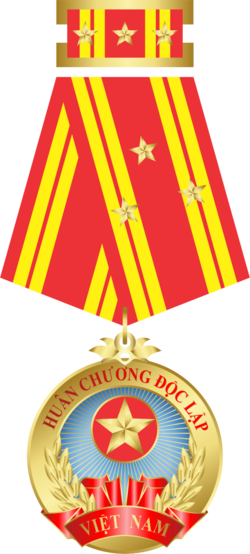 Huân Chương  Độc Lập Hạng Nhì