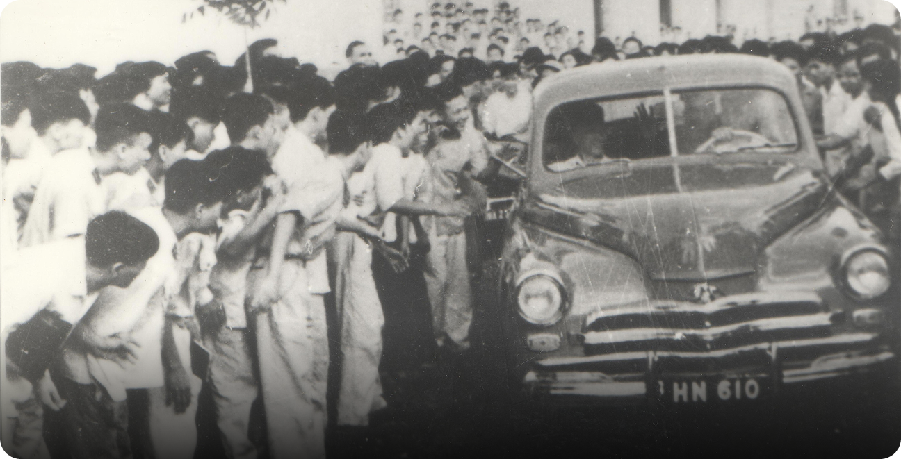 Học Viện An ninh nhân dân vinh dự được  08 lần Bác Hồ về thăm và làm việc