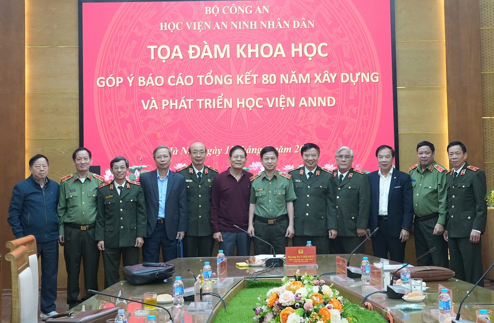 Các đồng chí lãnh đạo Đảng,  Nhà nước đến thăm và làm việc tại Học Viện